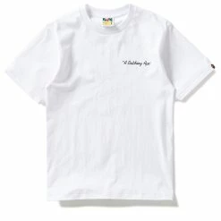 A Bathing Ape 1st Camo General Tee - White