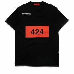 424 Printed Tee - Black