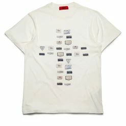 424 Printed Tee - White